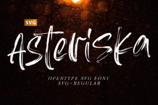 Asteriska: A Display Font with Bold, Modern Character