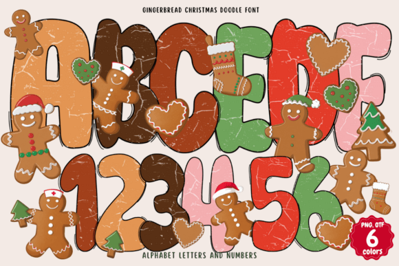 Bring Holiday Magic to Life with Gingerbread Christmas Doodle