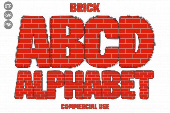 Build a Lasting Impression with the Brick Font