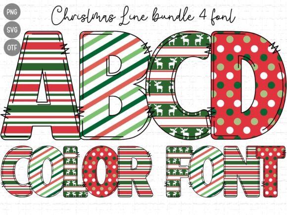 Christmas Line: The Festive Font That Brings Holiday Magic to Life