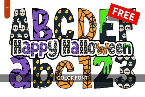 Happy Halloween: The Playful Typeface for Spooky Season Projects