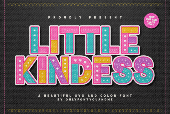 Little Kindness: The Handmade Charm of SVG Color Fonts