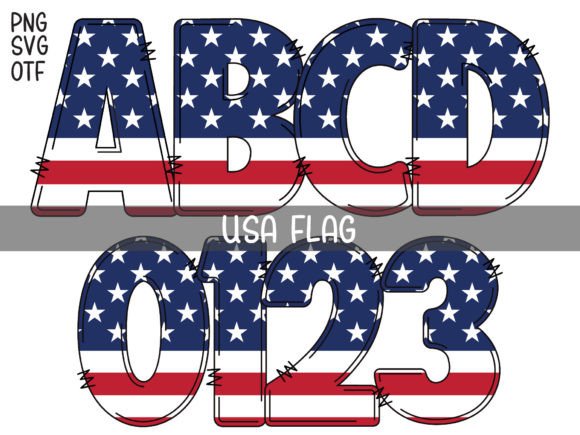 Love Usa: A Playful Patriotic Typeface for Creative Projects