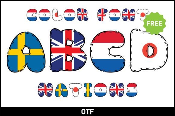 Nations: A Font with Personality for Creative Projects