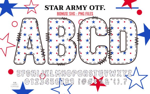 Star Army: A Typeface That Commands Attention