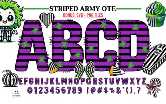 Striped Army: A Typeface for Bold, Modern Branding