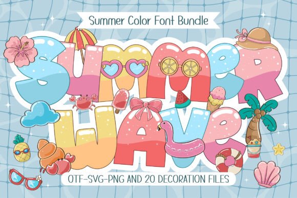 Summer Wave: Your Go-To Font for Vibrant Seasonal Designs