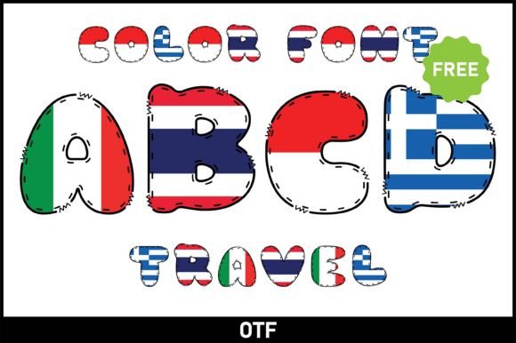 Travel Font: A Whimsical Typeface for Playful Designs