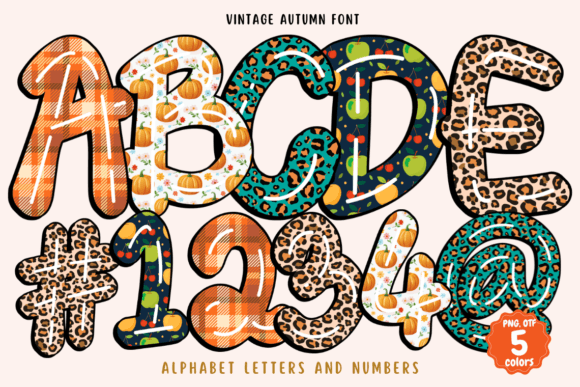Vintage Autumn: A Typeface That Captures the Season's Cozy Charm