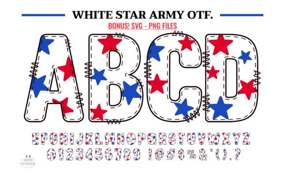 White Star Army: A Typeface Forged in American Spirit