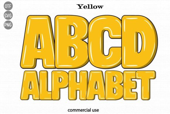Yellow: A Playful Typeface for Kid-Centric Creativity